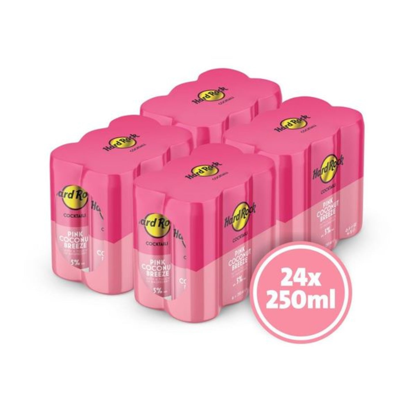 Pink Coconut Breeze 24 x 250ml Cans