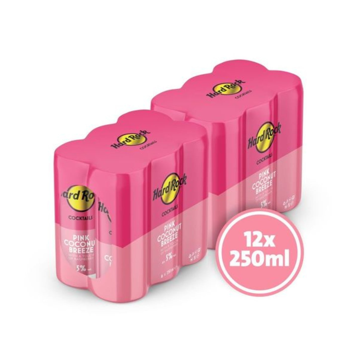 Pink Coconut Breeze 12 x 250ml Cans