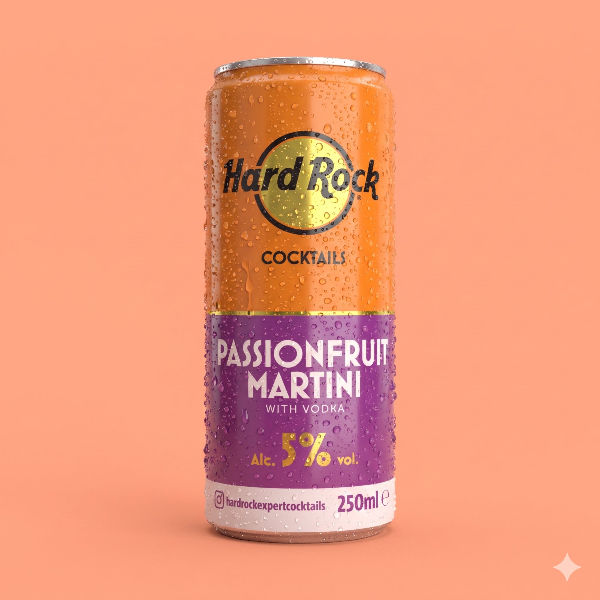 Hard Rock 12 x 250ml Passionfruit Martini