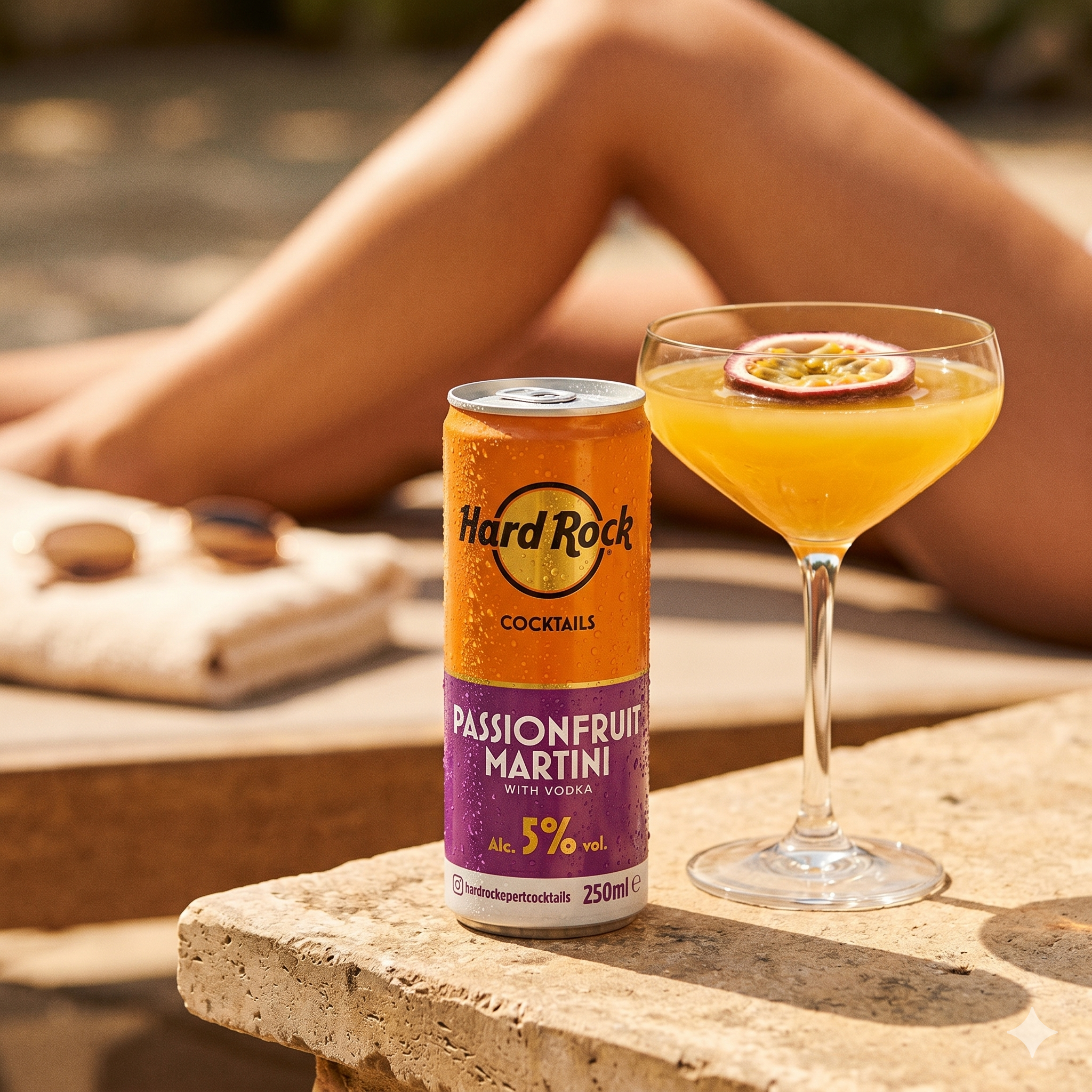 Hard Rock 12 x 250ml Passionfruit Martini