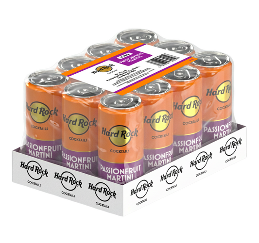 Hard Rock 12 x 250ml Passionfruit Martini