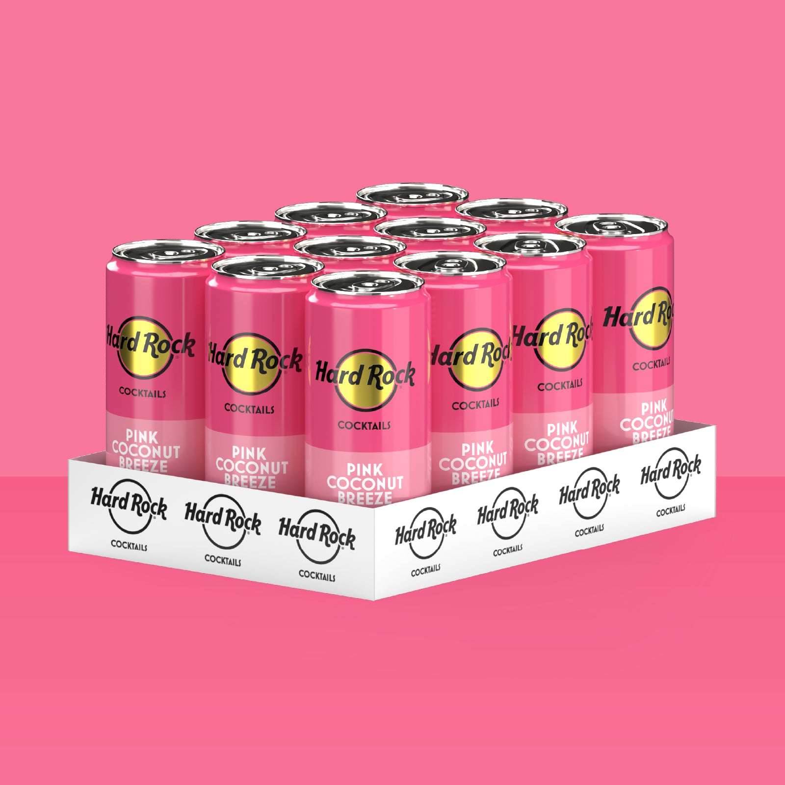 Pink Coconut Breeze 12 x 250ml Cans
