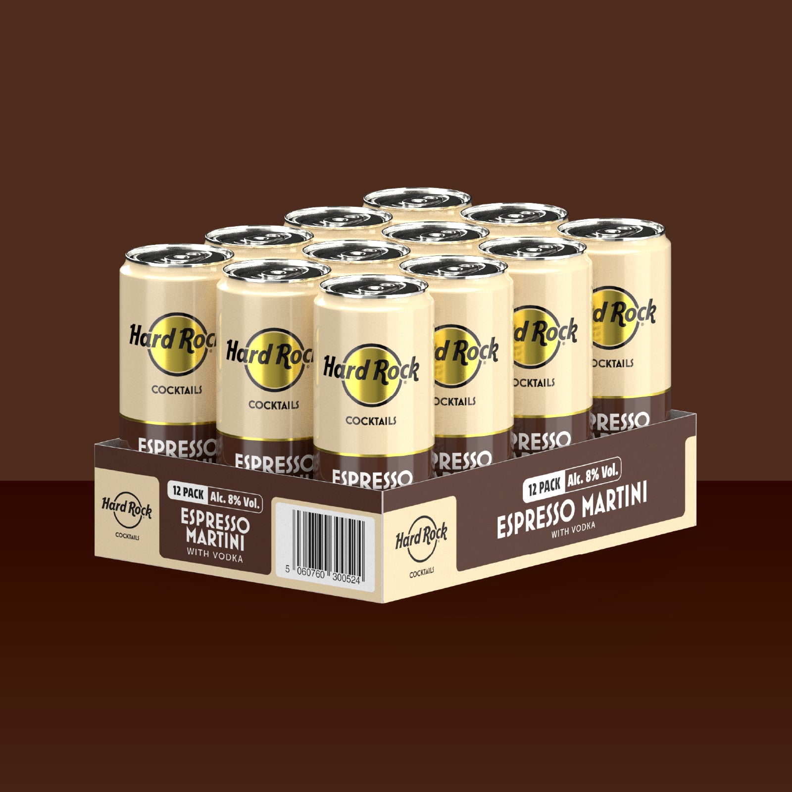 Hard Rock 12 x 250ml Espresso Martini