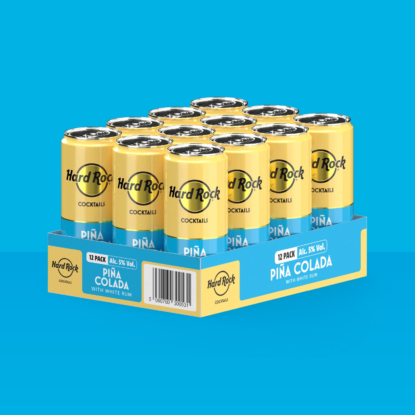 Hard Rock 12 X 250ml Piña Colada