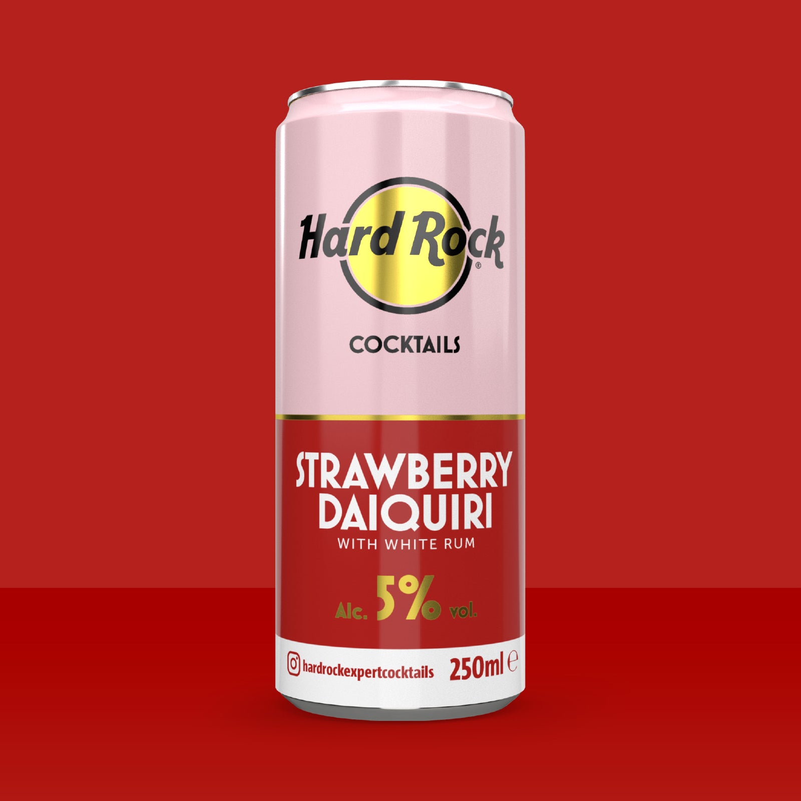 Hard Rock 12 x 250ml Strawberry Daiquiri